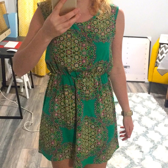 🩷3 for $20🩷 Shasa Green dress - Picture 5 of 6